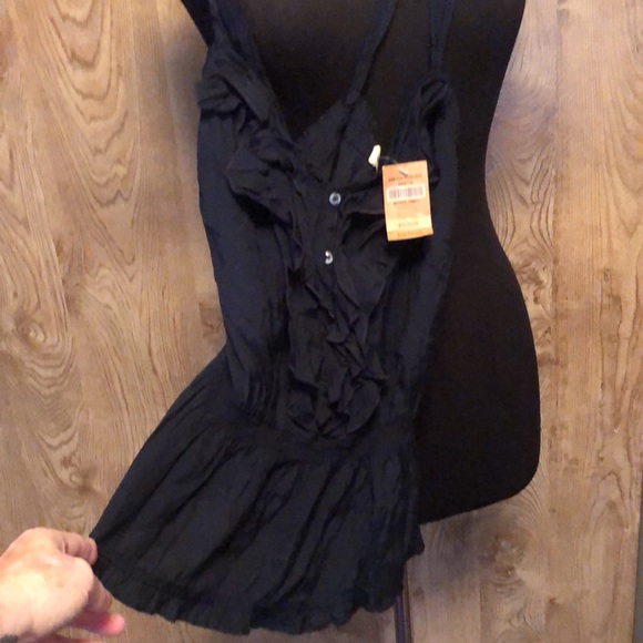 NWT Hollister Blue Blouse Size Small - Picture 4 of 13